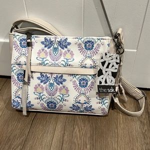 NWT The Sak Alameda Stone Flowing Floral Crossbody Bag